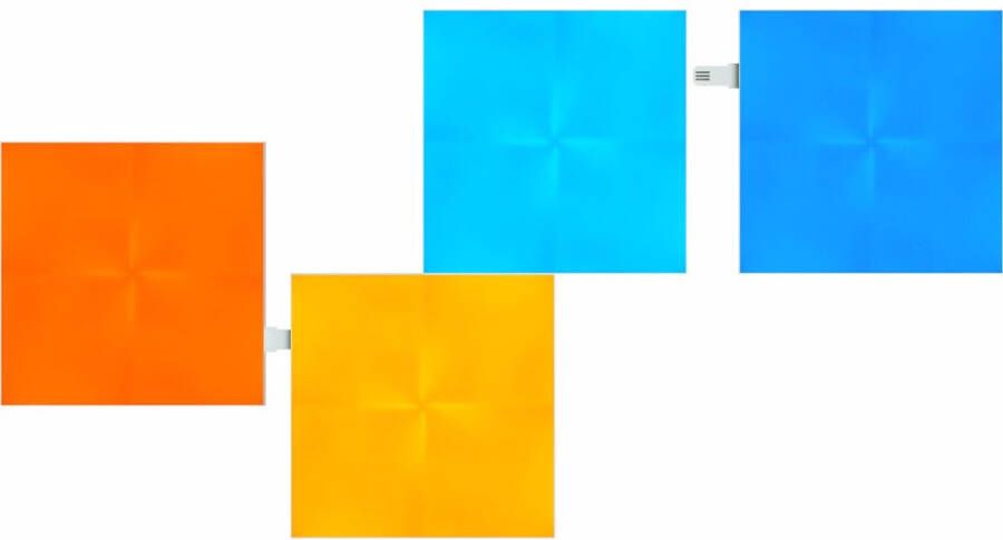 Nanoleaf Canvas uitbreidingspakket 4 panelen