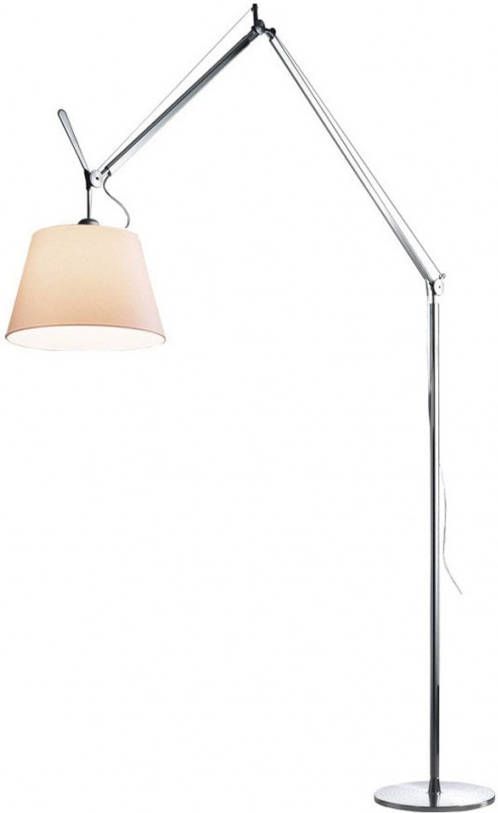 Artemide Tolomeo Mega Terra vloerlamp met dimmer aluminium