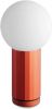 Hay Turn on LED tafellamp met dimmer, voet oranje online kopen