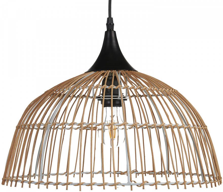 Beliani Bararis Hanglamp natuurlijk rotan