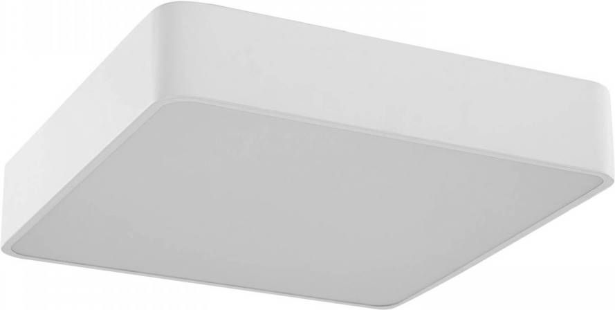 Beliani Bicol Plafondlamp wit staal