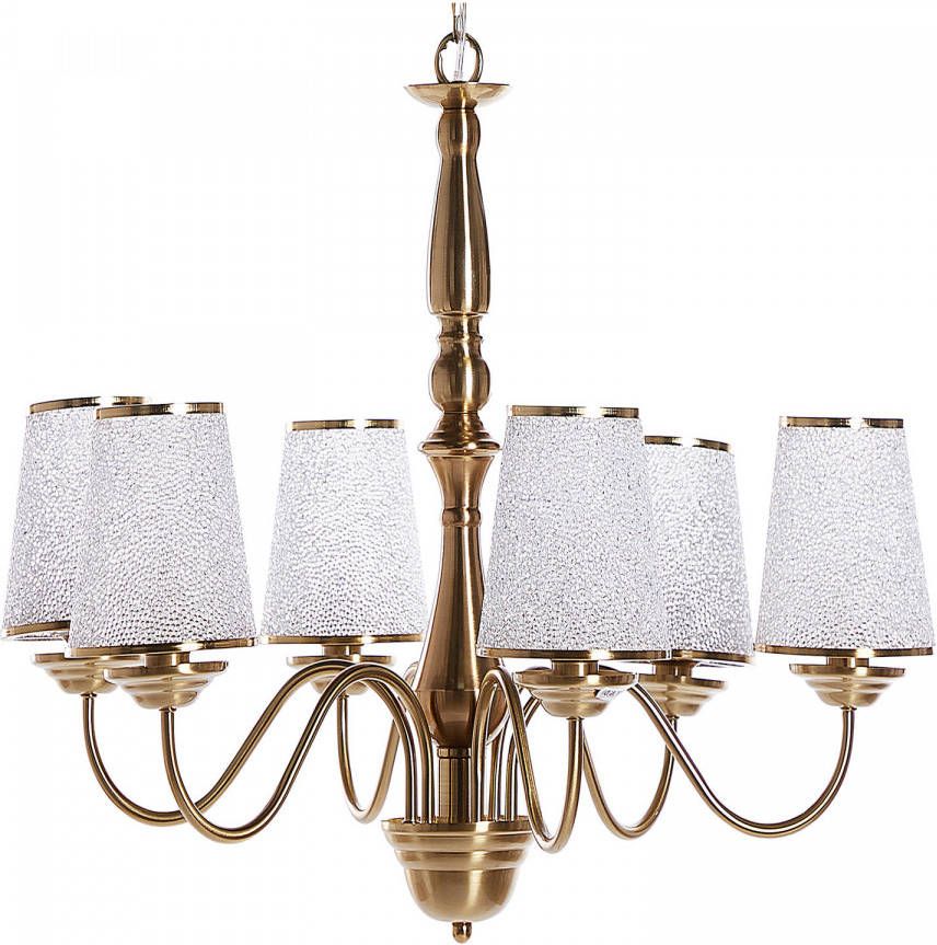 Beliani Bradano Hanglamp messing metaal