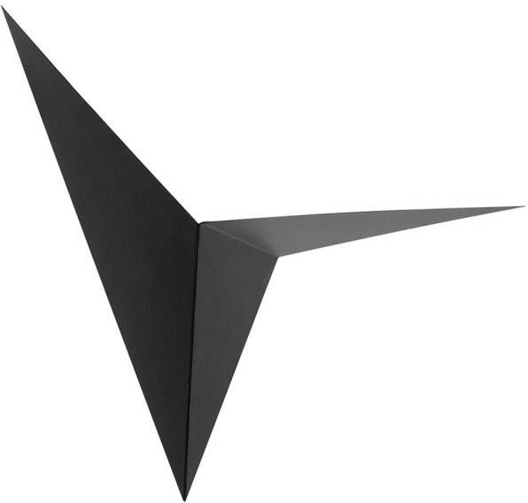 Beliani Briance Muurlamp zwart metaal