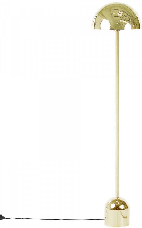 Beliani Macasia Staande Lamp goud metaal