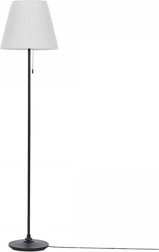 Beliani Torysa Staande Lamp zwart ijzer