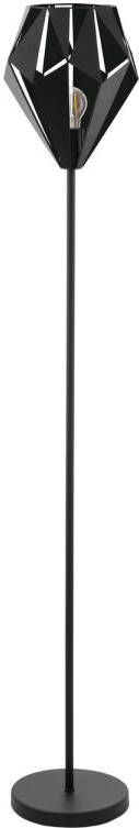 EGLO Carlton 5 Vloerlamp E27 152, 5 cm Zwart