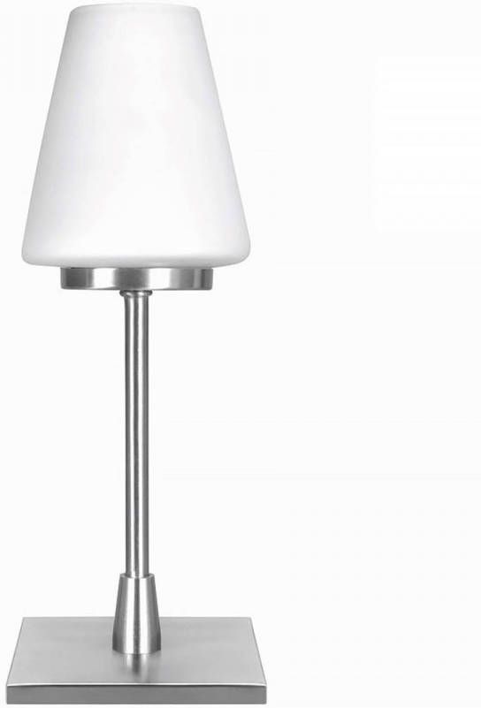 Highlight Tafellamp Oscar Touch H 27 Cm Ø 10 Cm Mat Chroom