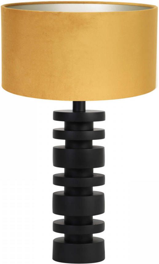 Light & Living Desley Tafellamp Okergeel