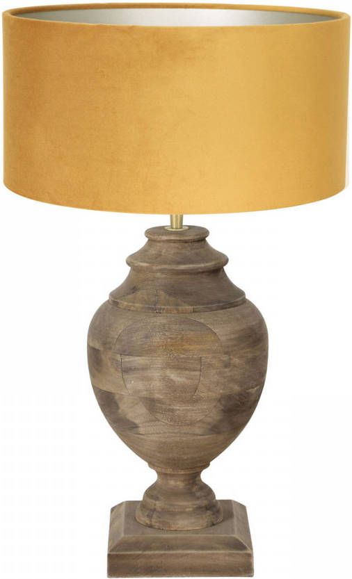 Light & Living Milazzo Tafellamp Geel