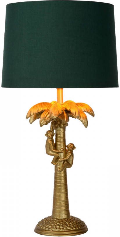Lucide tafellamp Extravaganza Coconut mat goud/messing Leen Bakker