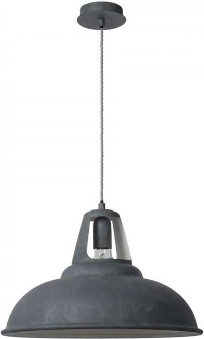 Lucide hanglamp Markit Ø45 cm zink Leen Bakker