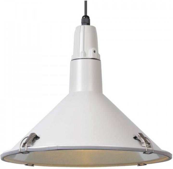 Lucide hanglamp buiten TONGA IP44 wit Ø25, 5 cm Leen Bakker