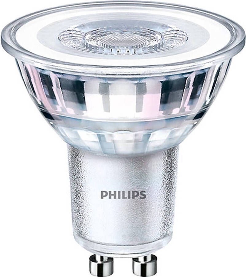 Philips Corepro LEDspot GU10 PAR16 3W 230lm 36D 827 Zeer Warm Wit | Dimbaar Vervangt 35W