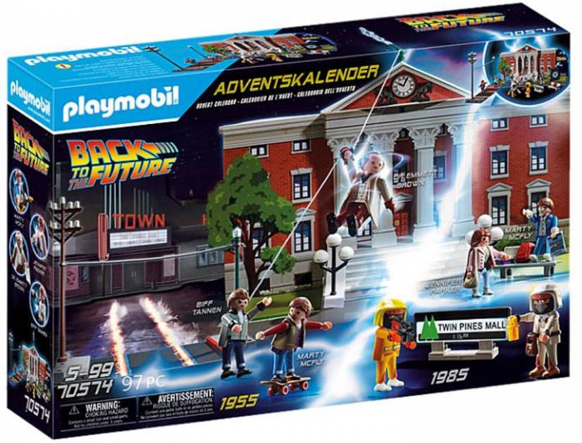 PLAYMOBIL Back To The Future Adventskalender(70574)Junior