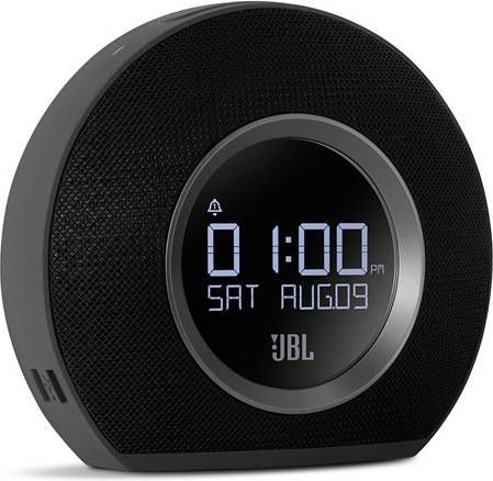 JBL Horizon Bluetooth-Wekkerradio Speaker met LED Licht Zwart