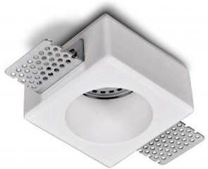 Lamponline Artdelight Inbouwspot Boda 1 Lichts Rond Trimless Gips