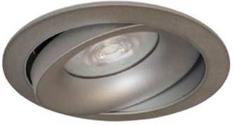 Artdelight Inbouwspot Rond Kantelbaar Grijs GU 10