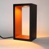 Artdelight Design tafellamp Corridor zwart met roodkoper TL CORRIDOR ZW GO online kopen