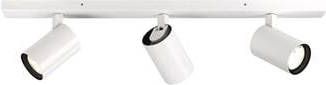 Astro Aqua Triplafondlampe Bar opbouwspot excl. 3x GU10 mat wit