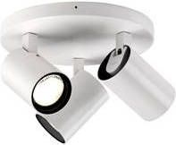 Astro Aqua Triplafondlampe Round opbouwspot excl. 3x GU10 mat wit