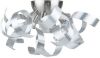 Beliani Icana Muurlamp zilver aluminium online kopen
