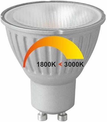 Megaman | LED Spot | GU10 Dimbaar | 6W(vervangt 50W)50mm Mat