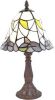 Clayre & Eef Groene Tafellamp Tiffany Ø 20*34 Cm E14/max 1*25w 5ll 6225 online kopen