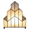 Clayre & Eef Cremekleurige Tafellamp Tiffany 30*4*25 Cm E14/max 1*40w 5ll 6119 online kopen