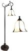 Clayre & Eef Lumilamp Tiffany Vloerlamp 152 Cm Wit Bruin Kunststof Glas Staande Lamp Glas In Lood Tiffany Lamp Wit Staande Lamp Glas online kopen