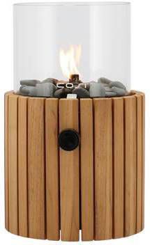 Cosi scoop Timber round gaslantaarn &#xD8, 18cm(h 30cm) Laagste prijsgarantie! online kopen