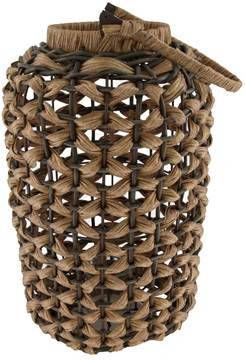 Dijk Natural Collections Lantaarn plastic met glas Naturel 28x48