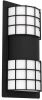 EGLO  Cistierna 2 Wandlamp Buiten   E27   35 cm   Zwart/Wit online kopen
