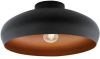EGLO Plafondlamp Mogano Zwart En Koperkleurig 49247 online kopen