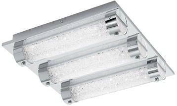 EGLO Tolorico Plafond en Wandlamp LED 35 cm Chroom