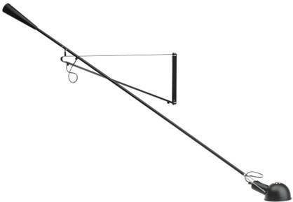 Flos 265 Wandlamp Zwart