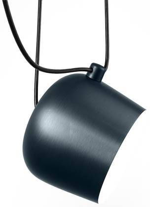 Flos Aim Small hanglamp LED geanodiseerd staalblauw