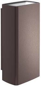 Flos Climber 87 Up Down wandlamp LED 3000K spot donkerbruin