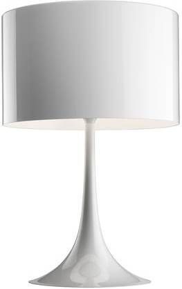 Flos Spun Light T2 tafellamp eco wit glans