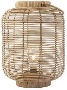 Gusta Rotan lantaarn met LED ø24cm