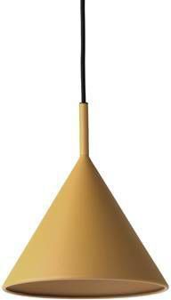HKliving Hanglamp Triangle M mat zwart metaal