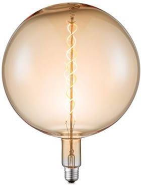 Home Sweet Home LED lamp Globe spiral G260 6W dimbaar amber