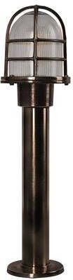 KS Verlichting Terraslamp Caspian 60cm antiek messing 6752