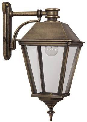 KS Verlichting Bronzen wandlamp Halle 6508
