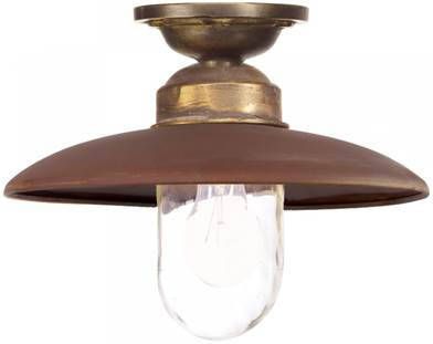 KS Verlichting Koperen plafondlamp Landes 1178