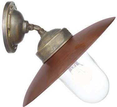 KS Verlichting Koperen wandlamp Landes 1179