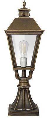 KS Verlichting bronzen sokkelamp Rijswijk M 1498