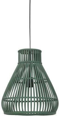 Light & Living Hanglamp 'Timaka' 37cm, rotan groen, kleur