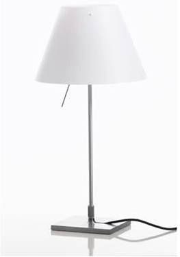 Luceplan Costanza Tafellamp telescopisch met dimmer en diffuser