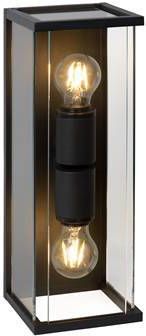 Lucide Claire Wandlamp Buiten Ip54 Zwart