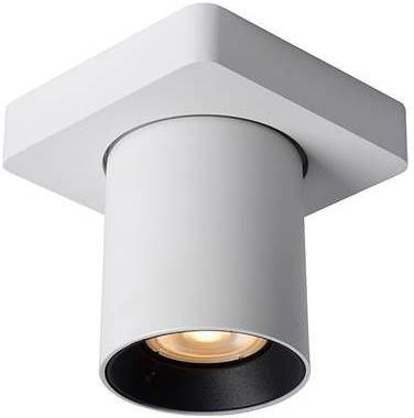 Lucide Nigel Plafondspot Led Dim To Warm Gu10 1x5w 2200k/3000k Wit